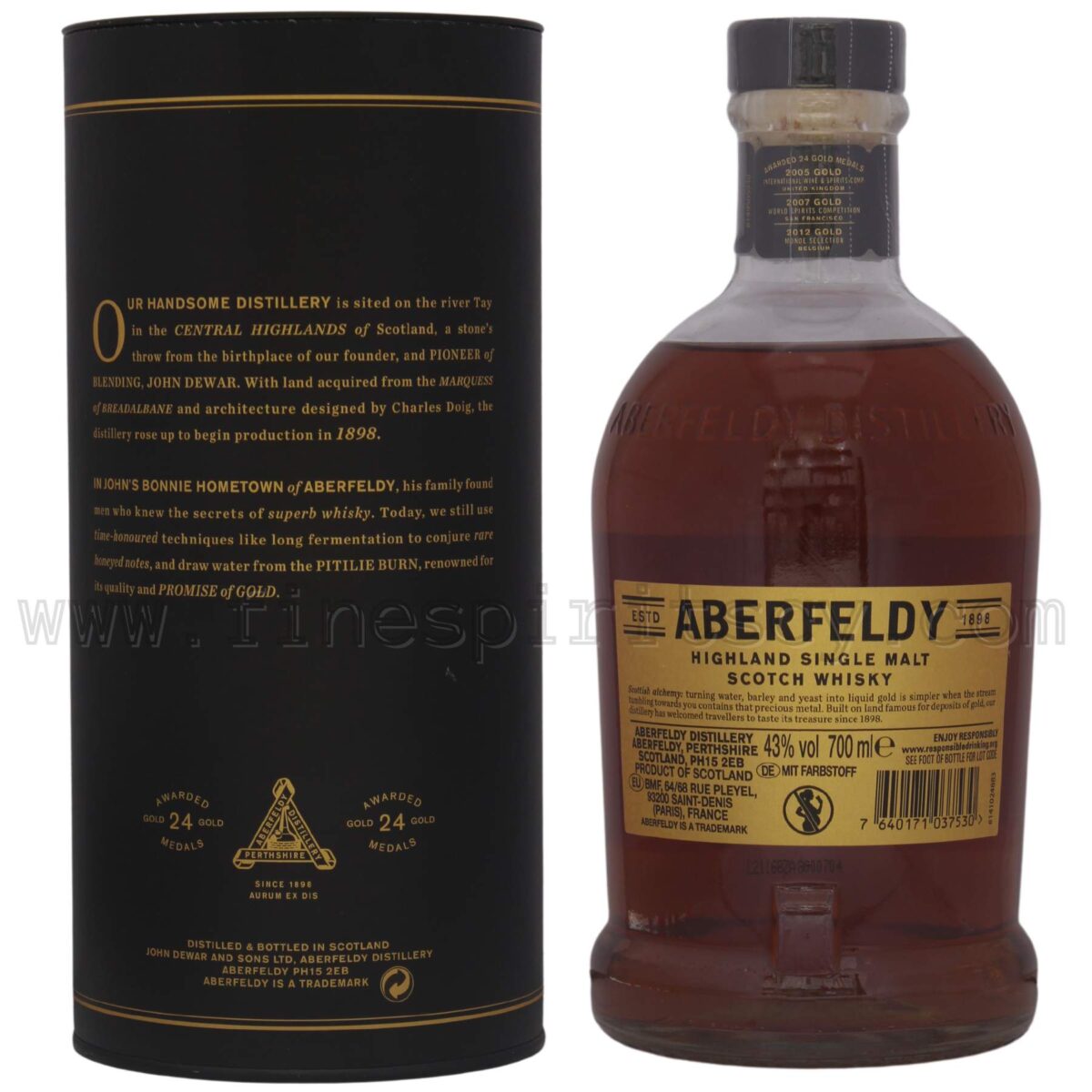 Aberfeldy Exceptional Cask 16YO Small Batch Limited Edition Scotch Whisky CY
