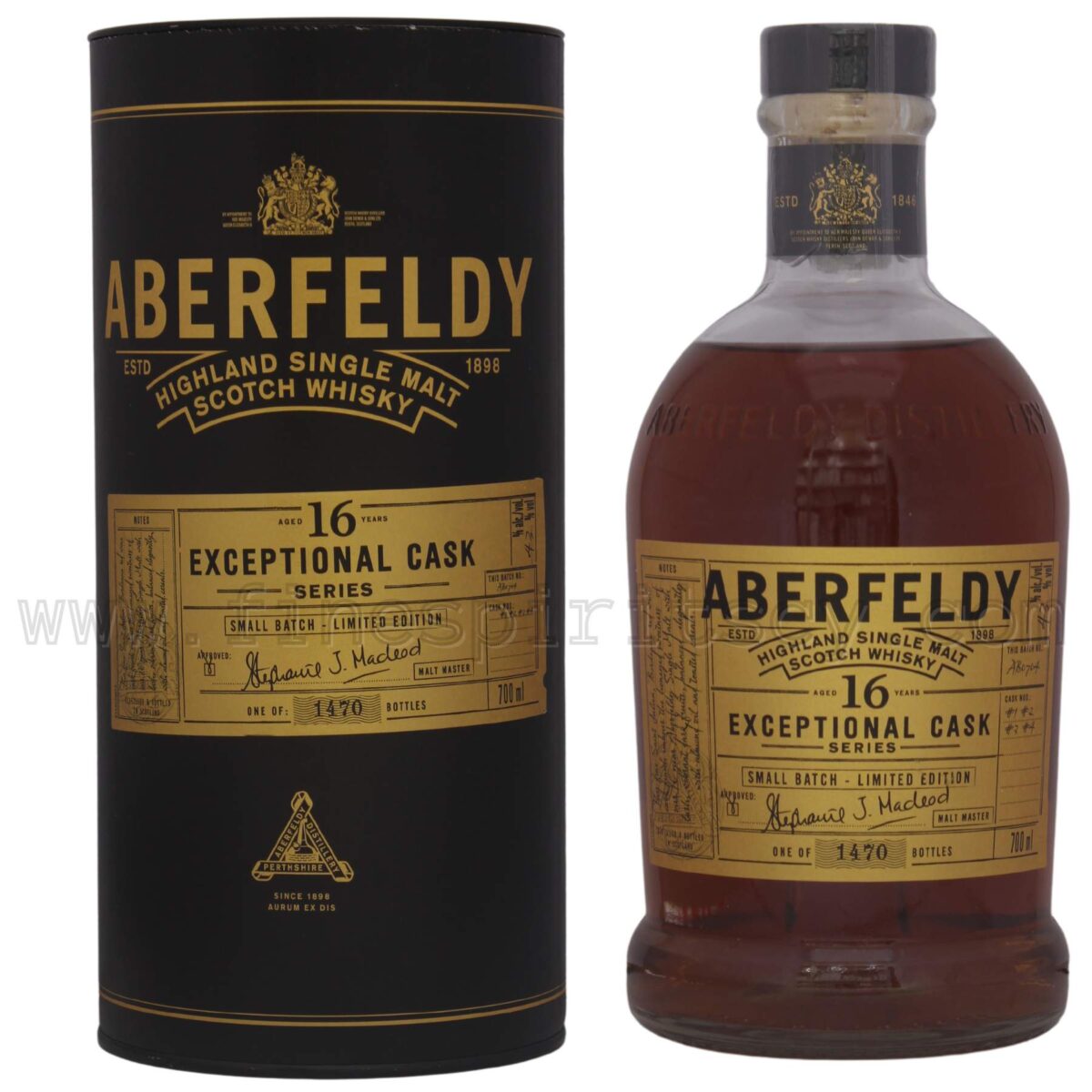 Aberfeldy 16 Year Old CY Exceptional Casks Cyprus Price Whisky Whiskey Shop