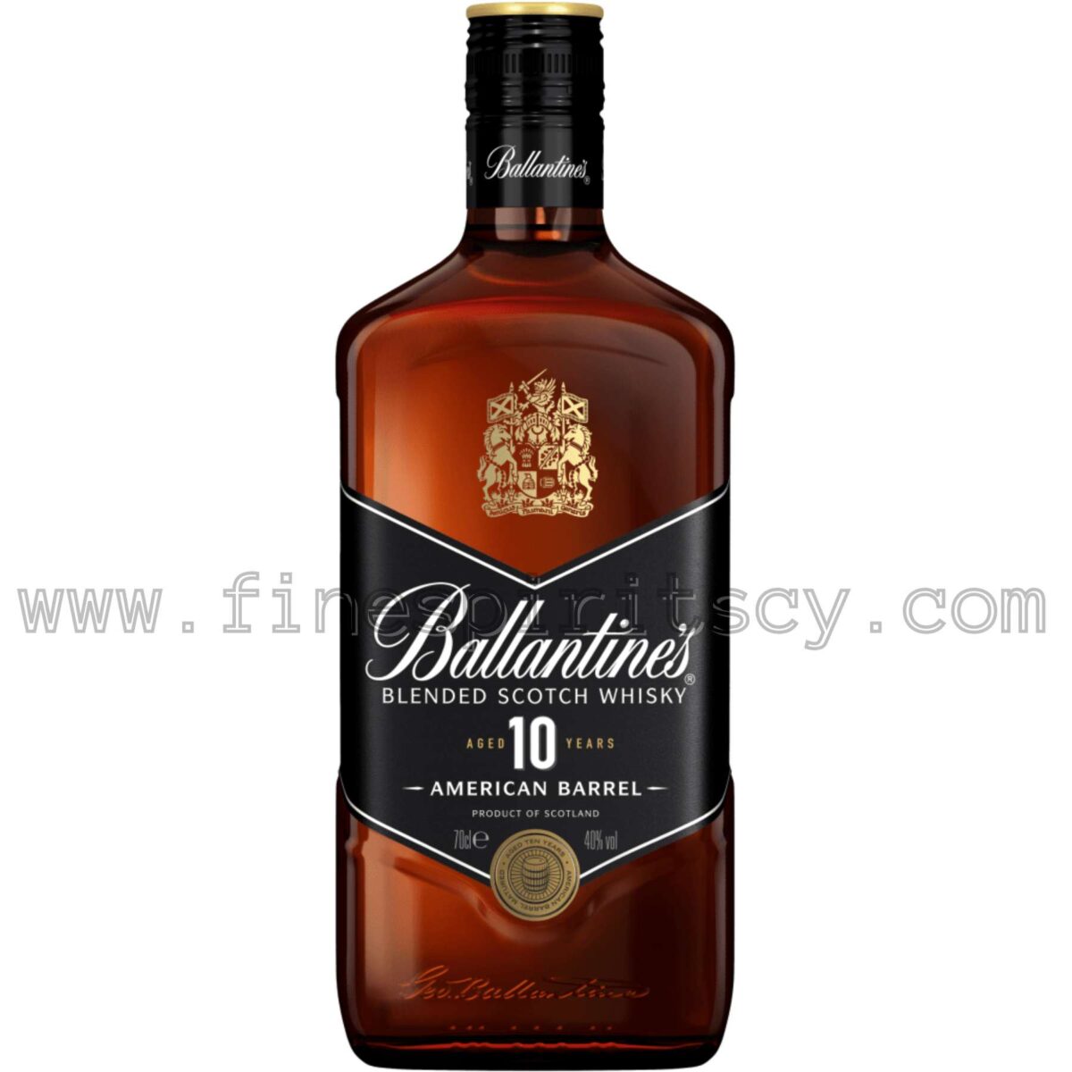 Ballantines 10 Year Old CY American Barrel Scotch Price Whisky Cyprus Online