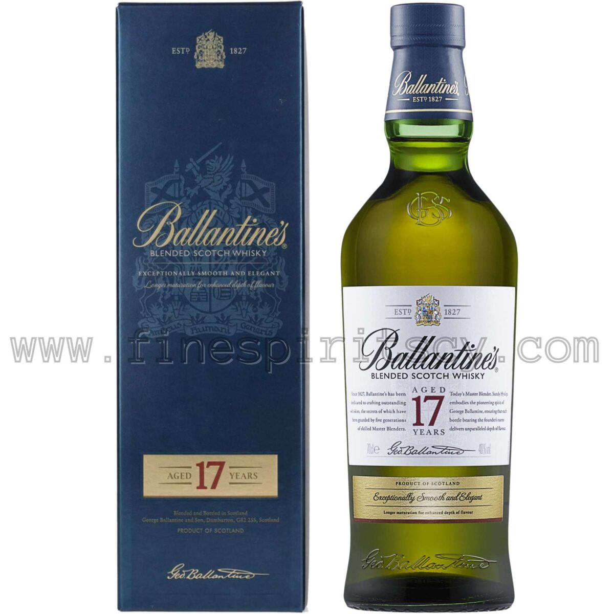 Ballantines 17 Year Old Fine Spirits Price Whisky Whiskey Online Cyprus CY