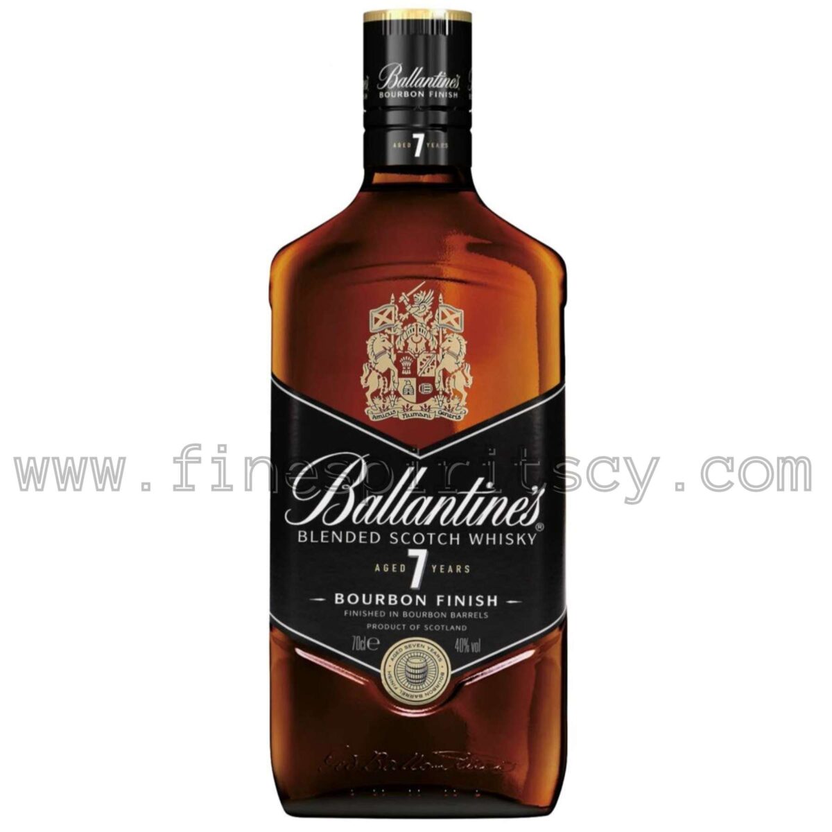 Ballantines 7 Year Old CY Bourbon Finish Scotch Price Whisky Cyprus Online