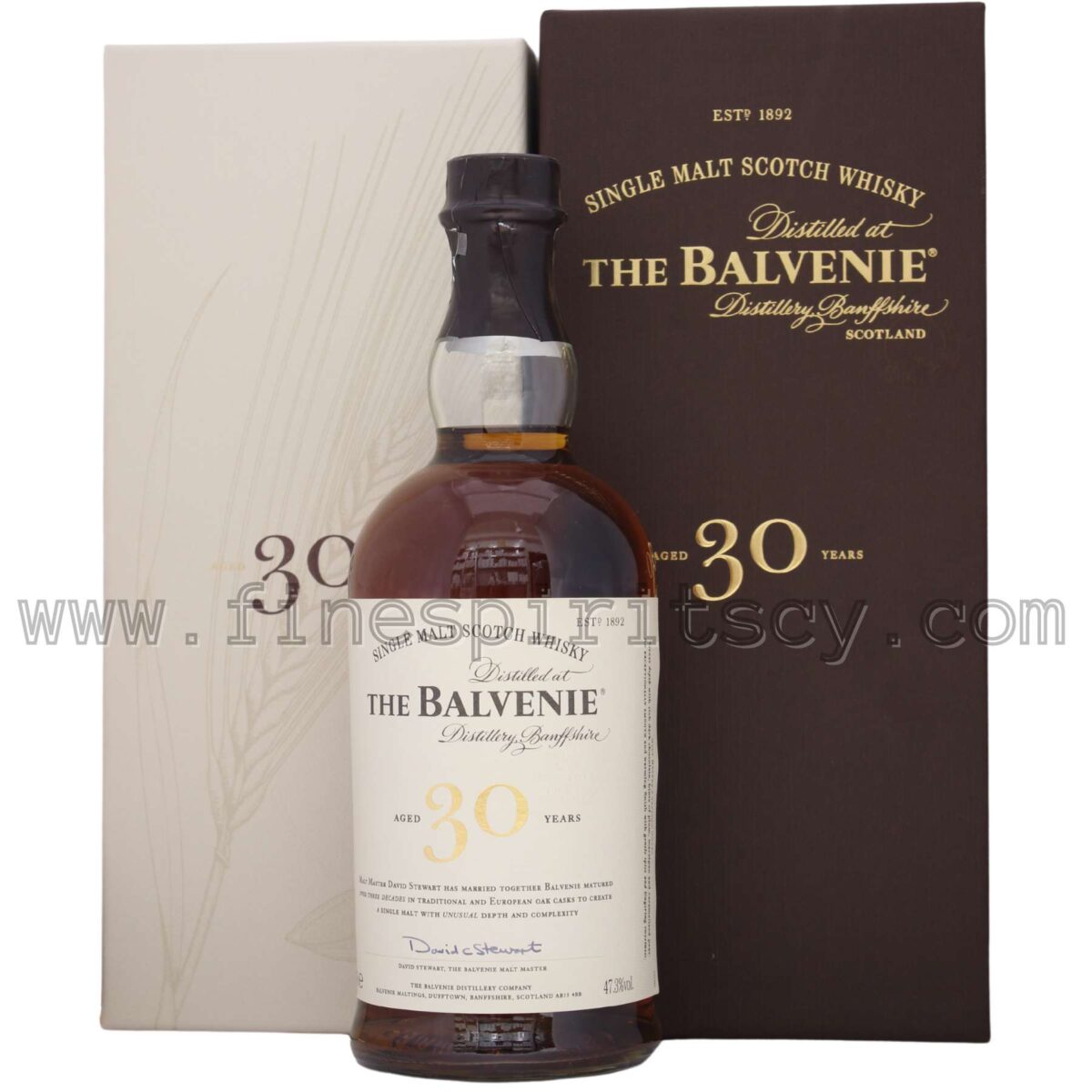 The Balvenie 30YO Order Online Price FSCY Whisky Whiskyonlinecy whiskey scotch