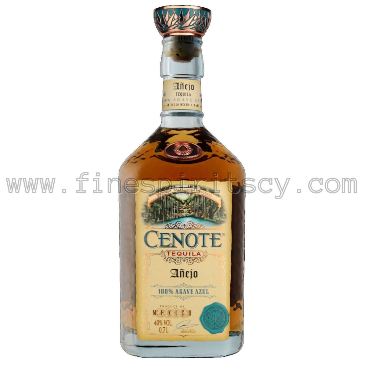 Cenote Anejo 700ml 70cl 0.7L Price Cyprus Order Online Tequila FSCY Buy Shop