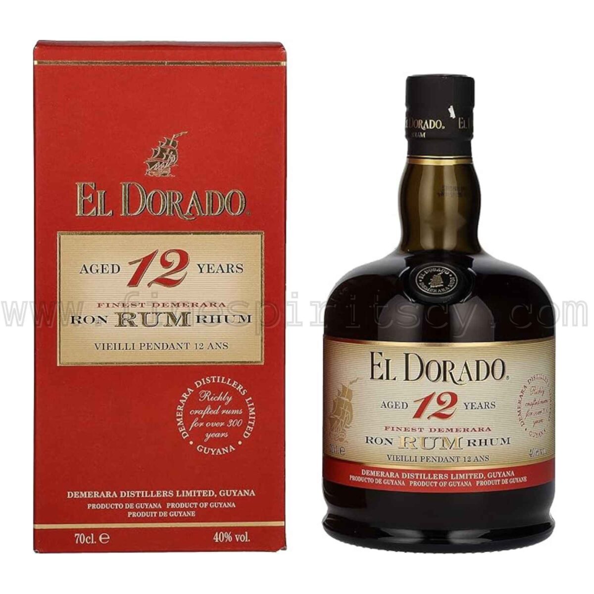 El Dorado 12 Year Old Dememara Rum