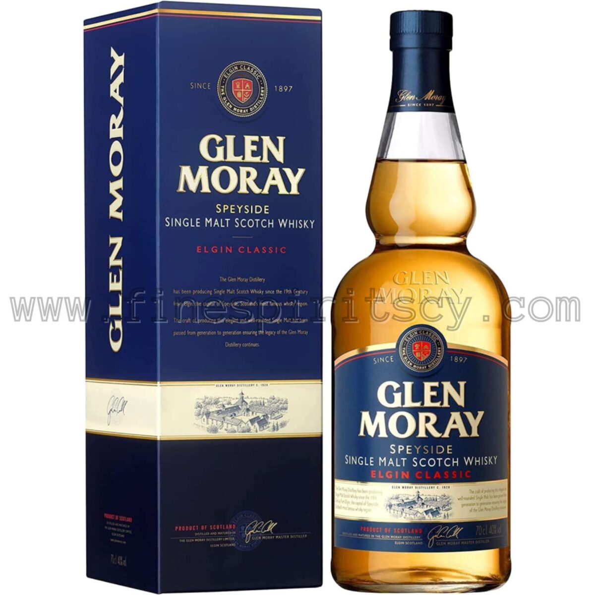 Glen Moray Elgin Classic Cyprus Price Whisky FSCY Whiskey Online Order CY