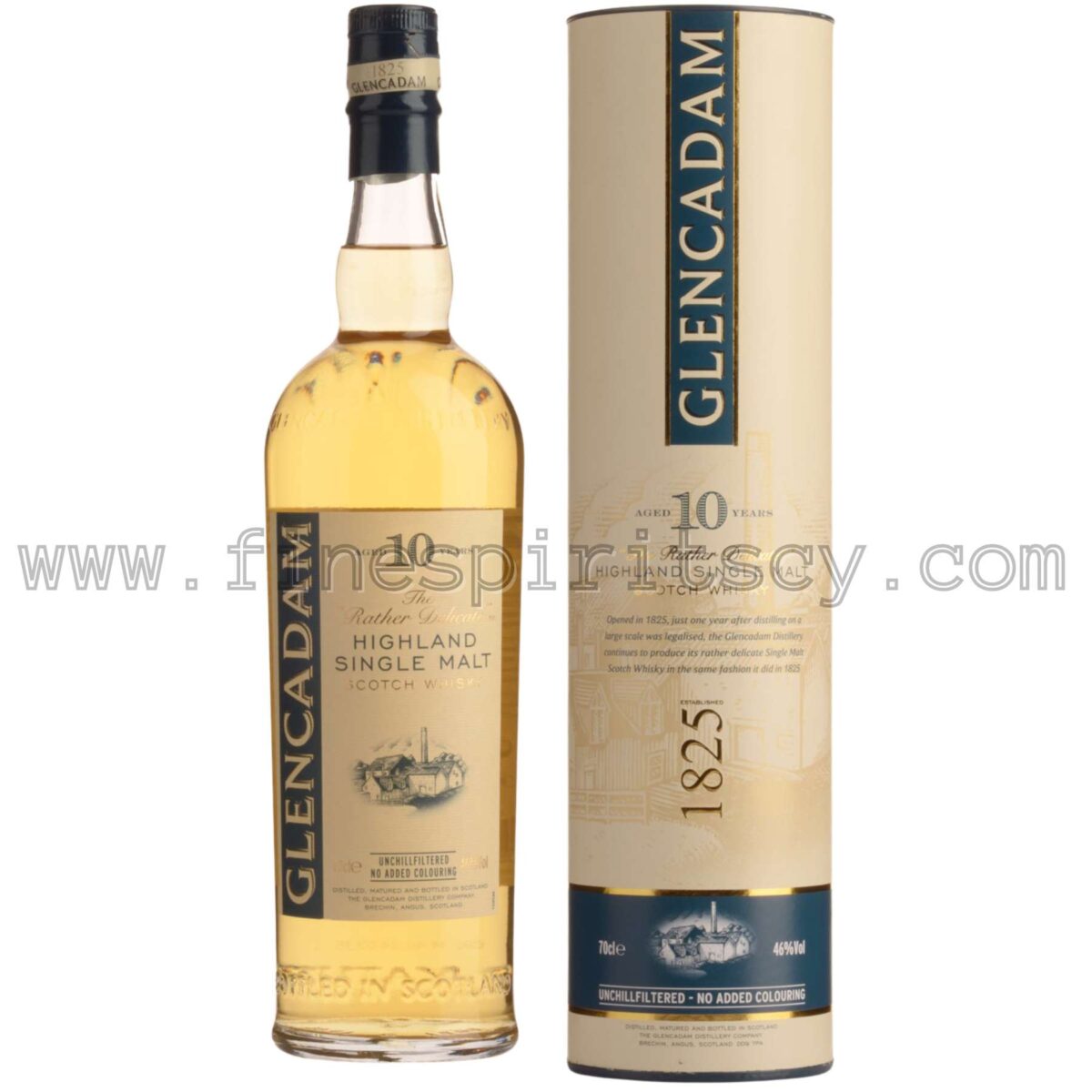Glencadam 10 Year Old Cyprus 700ml 70cl 0.7L Price Fine Spirits CY Scotch