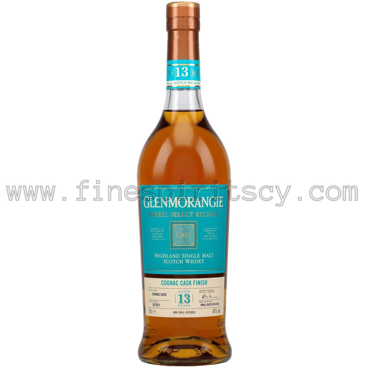 Glenmorangie 13 Year Old Cognac Cask Finish Cyprus Price 700ml 70cl 0.7L Fine Spirits CY