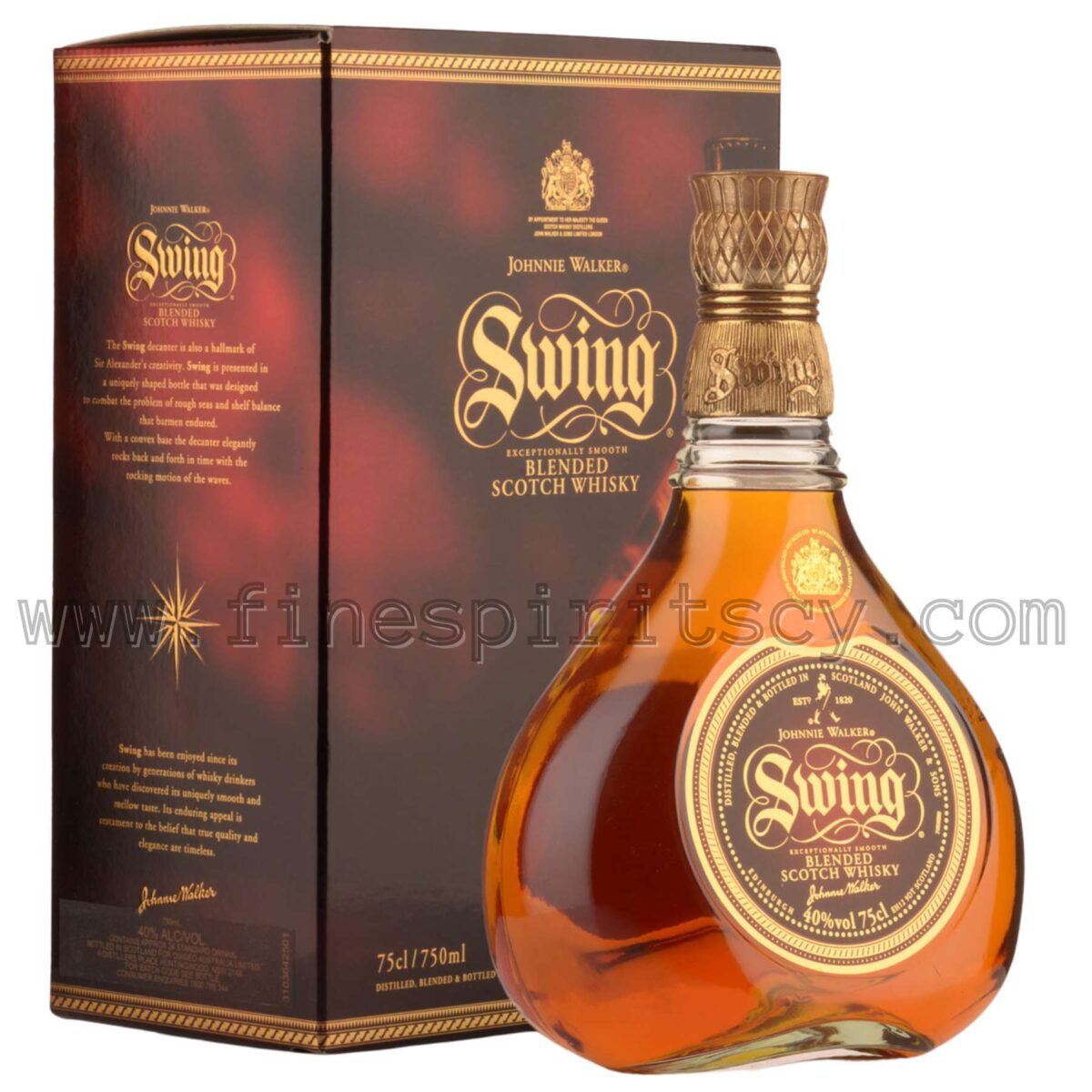 Johnnie Walker Swing Cyprus Price Fine Spirits Whisky Whiskey Online CY