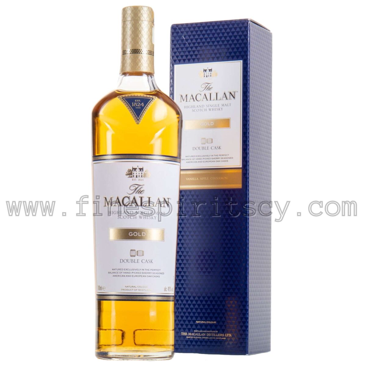 Macallan Gold Double 70cl Cask 700ml Price Fine FS CY Spirits Cyprus Whisky