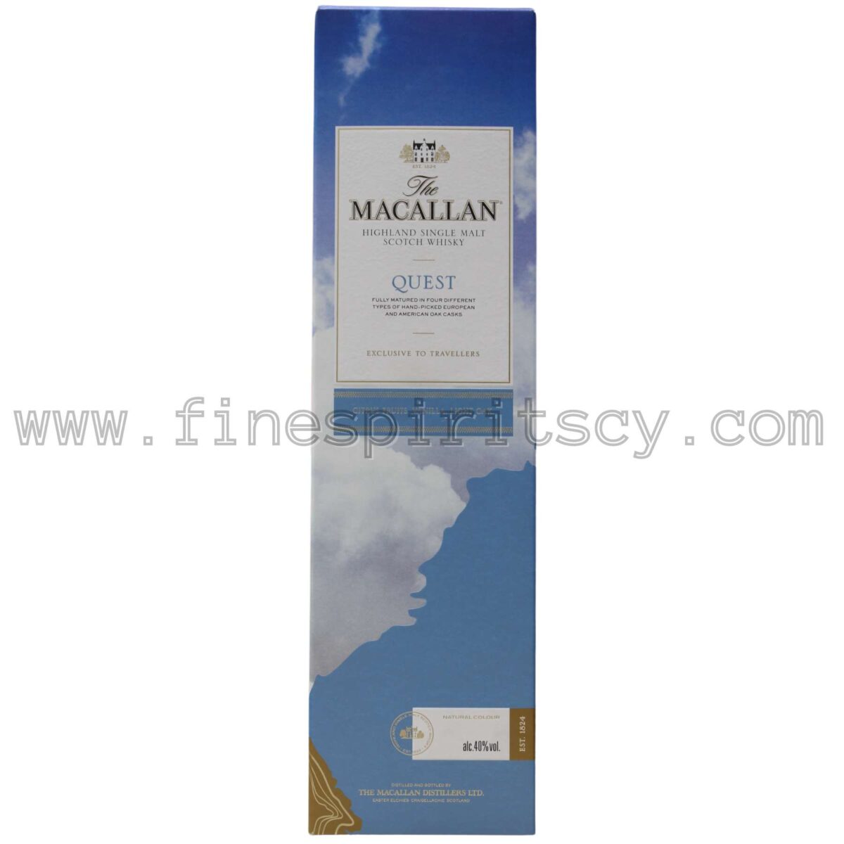 Macallan Quest Single Malt Whiskey 700ml 70cl 0.7L Fine Spirits Cyprus Scotch
