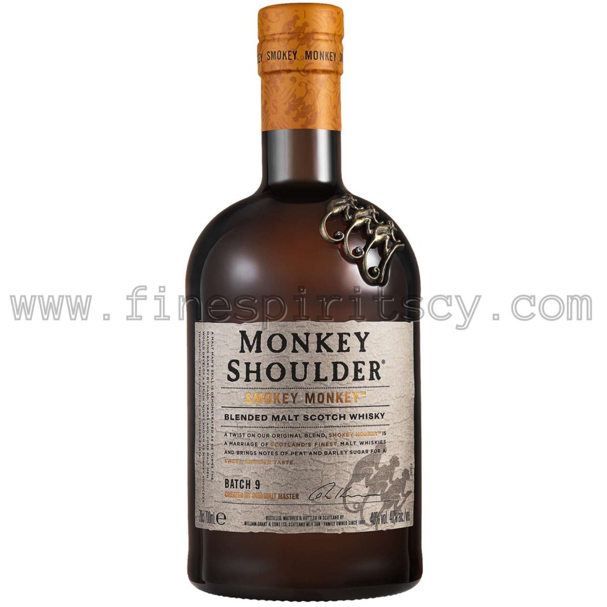 Monkey Shoulder Smokey Monkey Blended Malt Scotch Whisky Cyprus Price