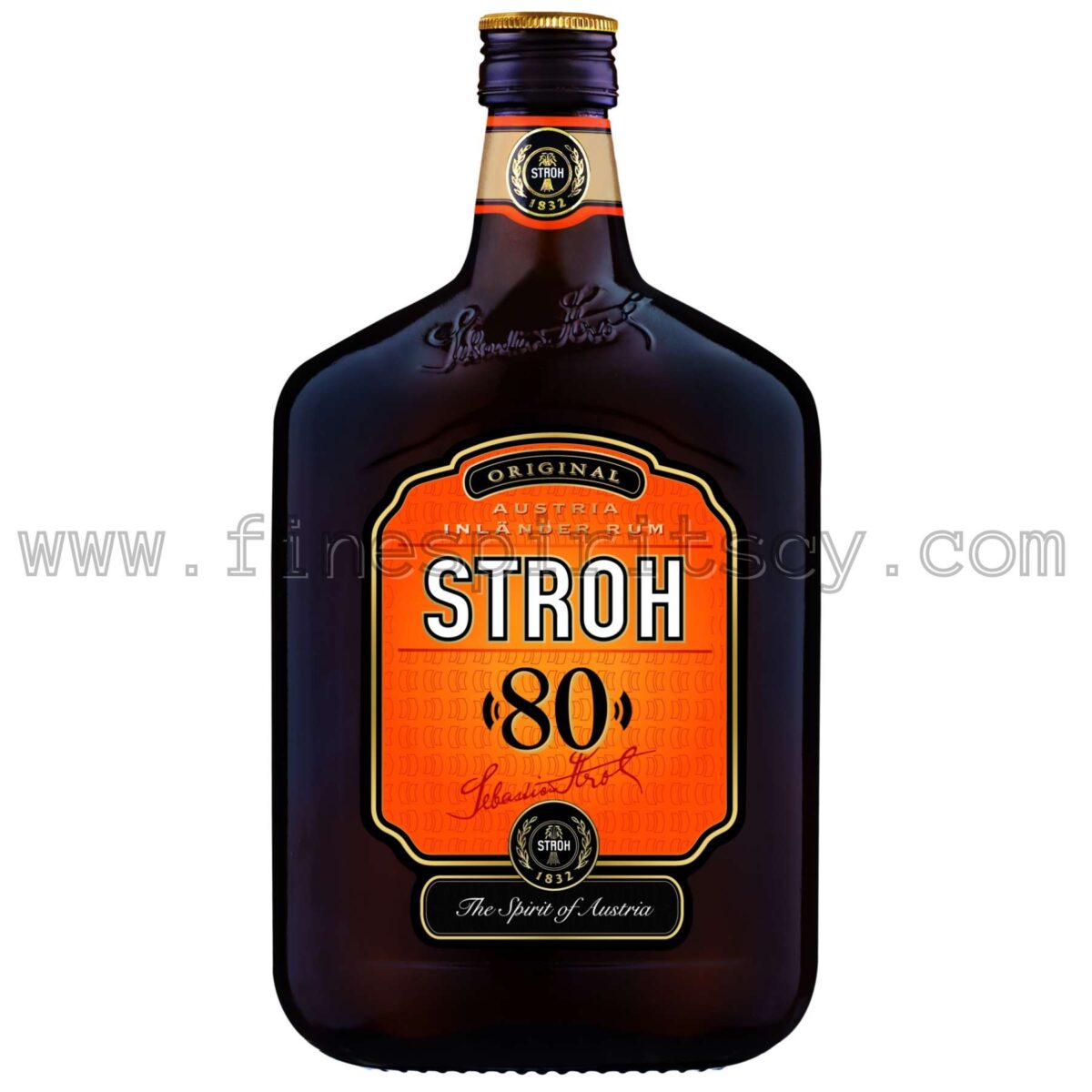 Stroh Inlander Rum 80 Price Cyprus Fine Spirits CY 1000ml 100cl 1L Liter Litre