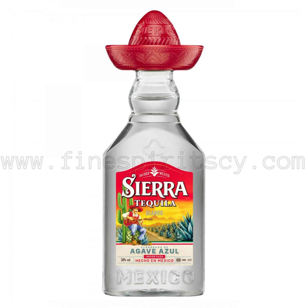 Sierra Silver Tequila 50ml 5cl mini miniature 40ml 4cl