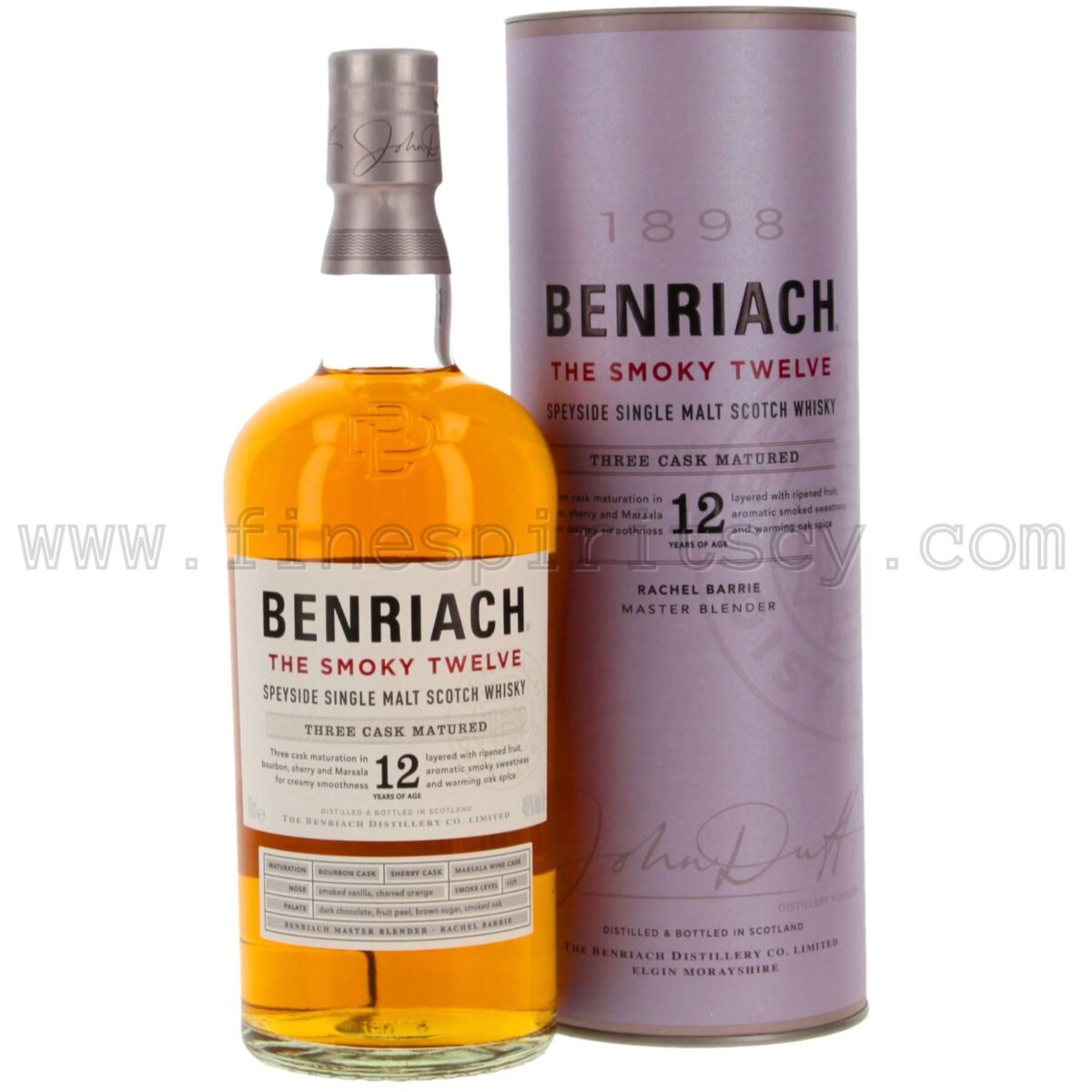Benriach Smoky Twelve 12 Year Old Cyprus 70cl Shop 700ml 0.7L Whisky Price