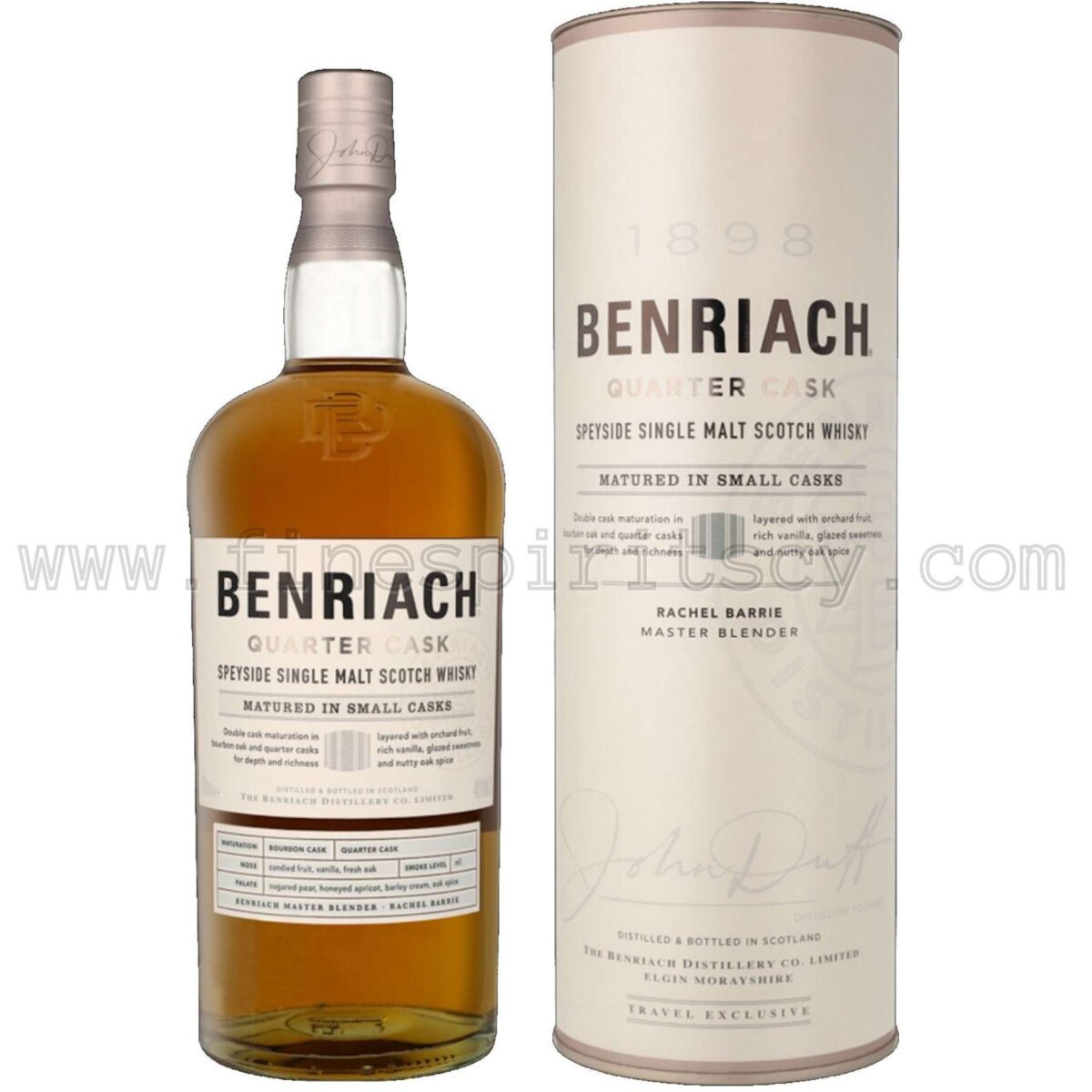 Benriach Quarter Cask litre liter 1000ml 100cl 1L Price Whisky Whiskey Cyprus Online