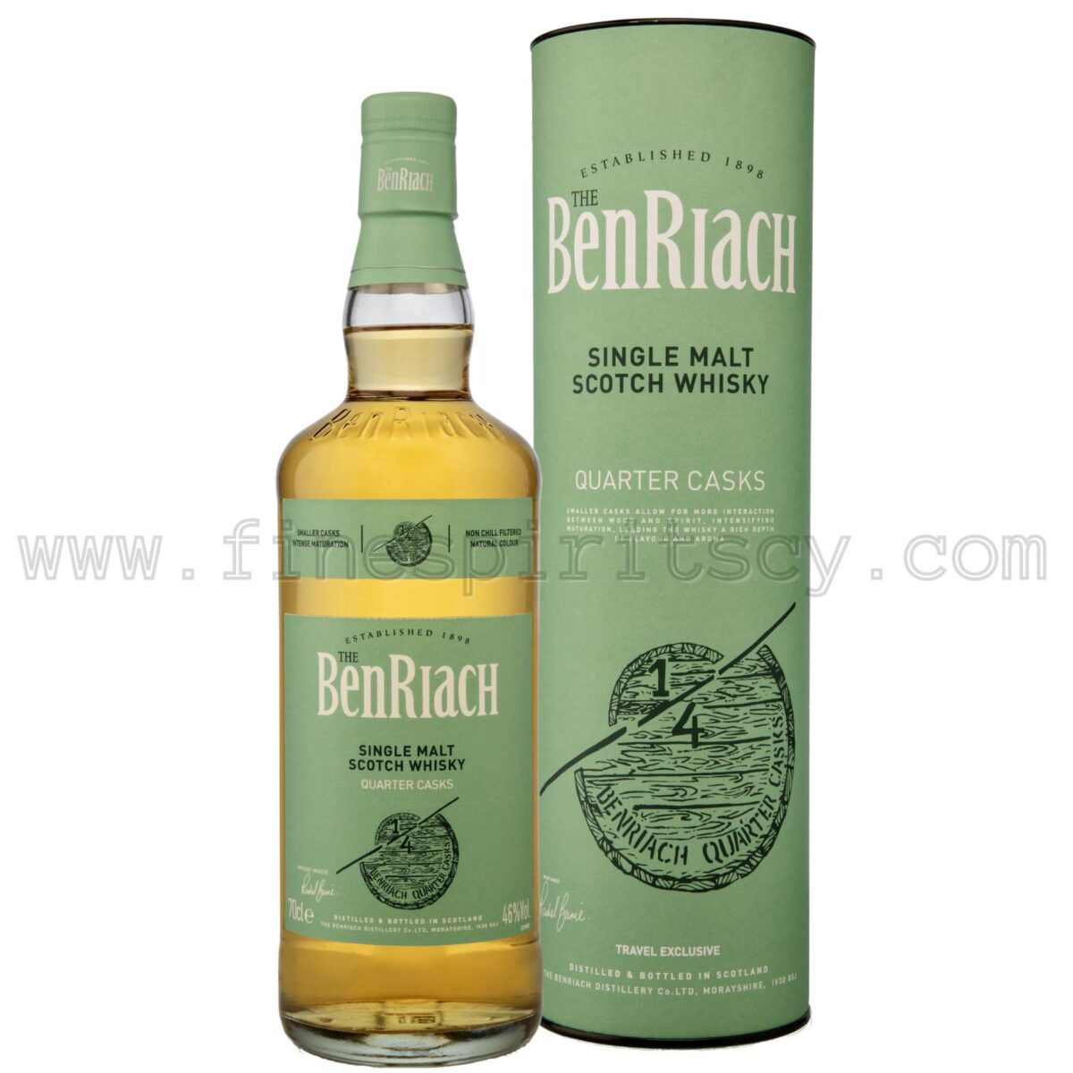 Benriach Quarter Casks CY Price Whisky Whiskey 70cl Cyprus Online 700ml 0.7L