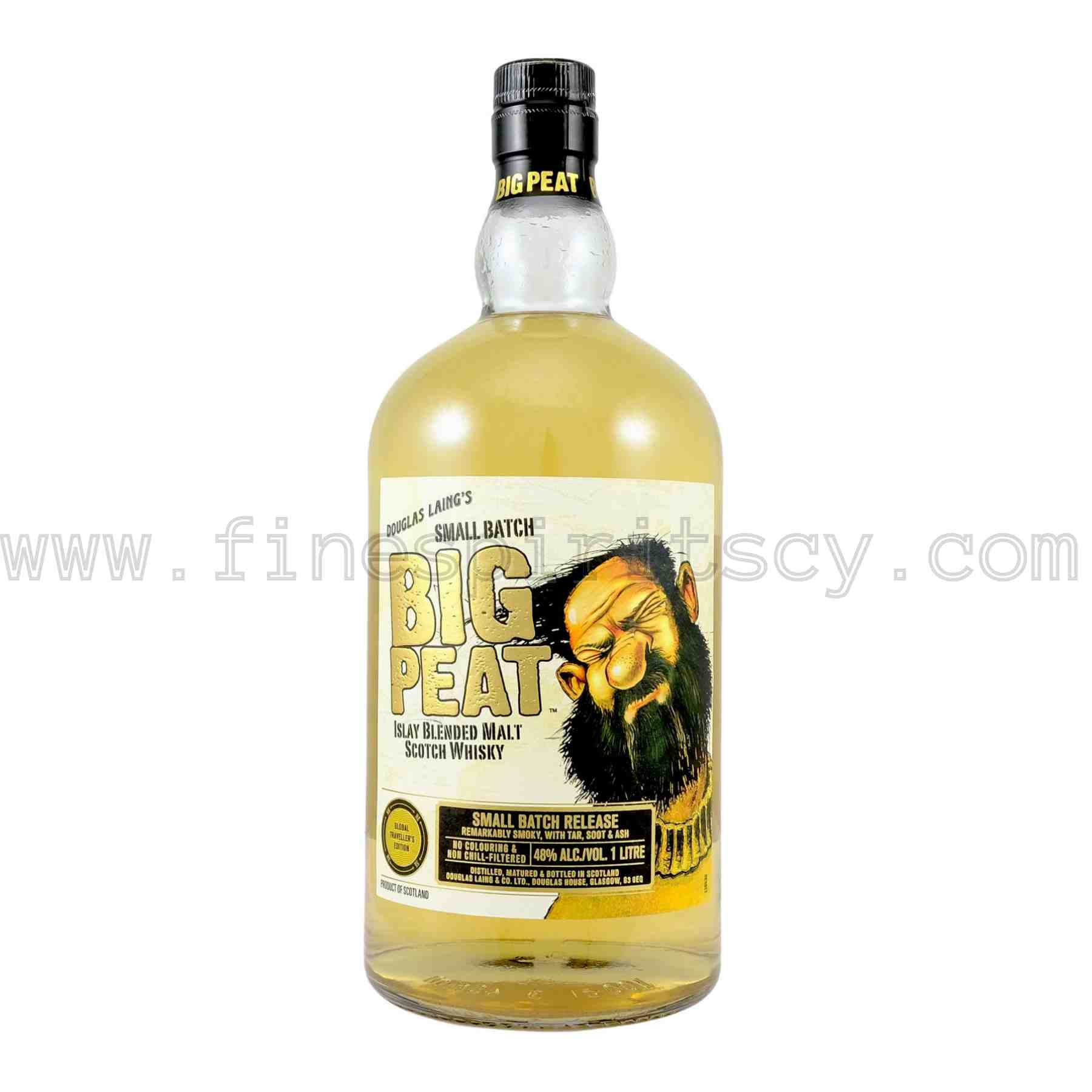 Big Peat 1L FSCY Douglas Laing Big Peat Global Travellers Edition 1000ml 100cl 1L Liter Litre