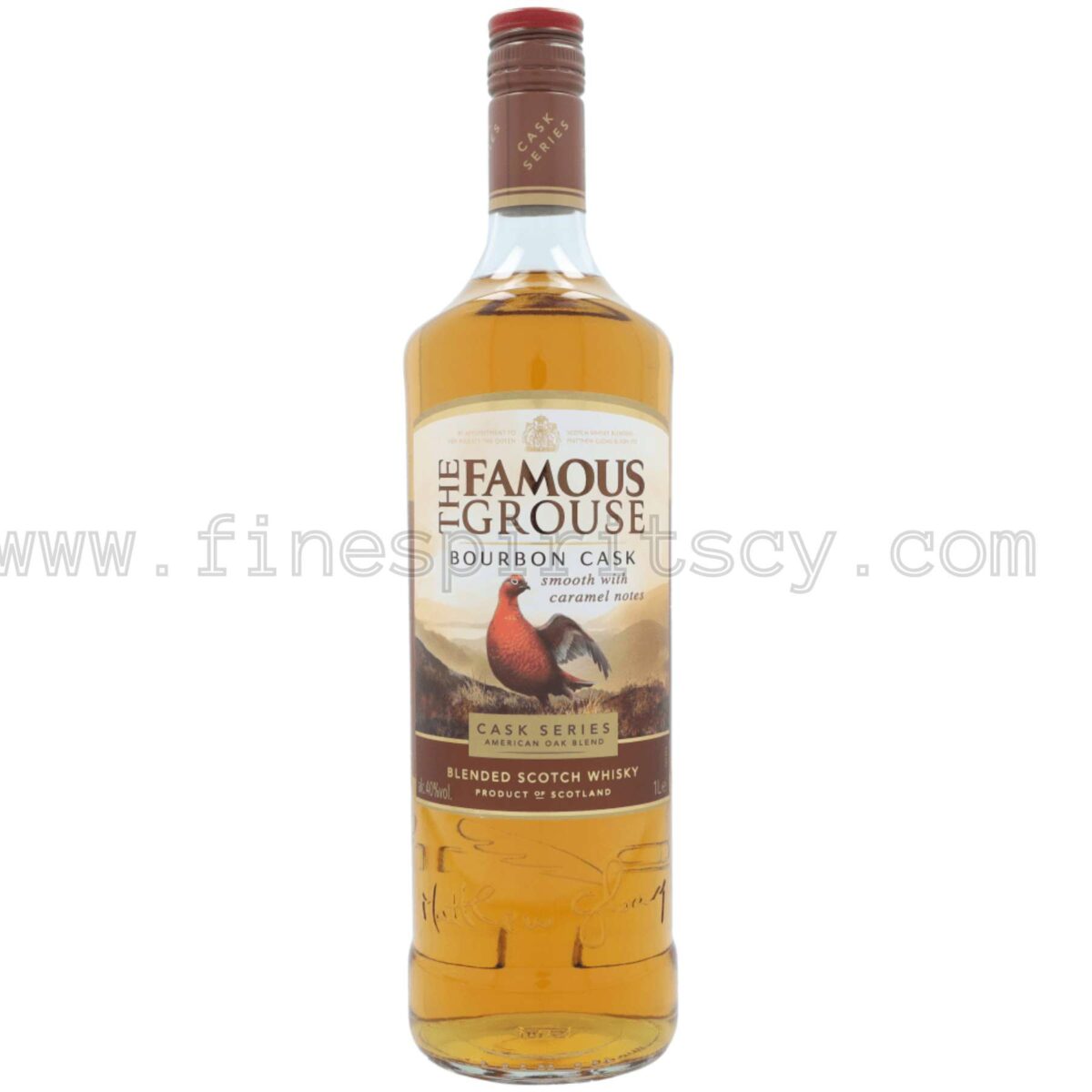 Famous Grouse Bourbon Cask 1000ml 100cl 1L Liter Litre Cyprus Price Scotch