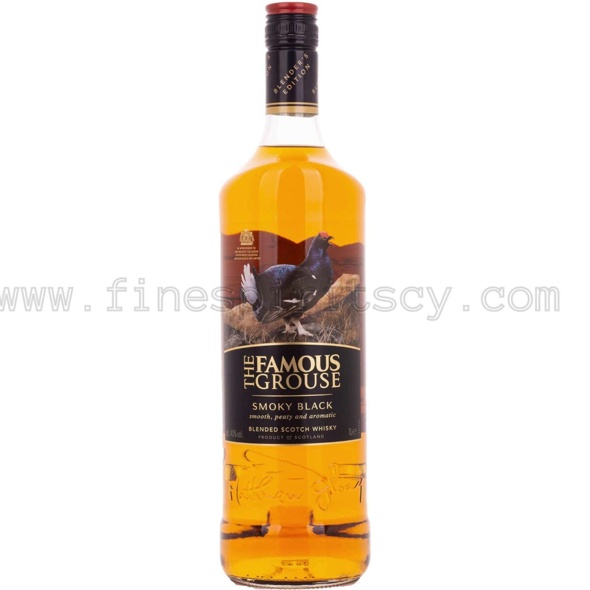 Famous Grouse Smoky Black 1000ml 100cl 1L Liter Litre Cyprus Price Scotch