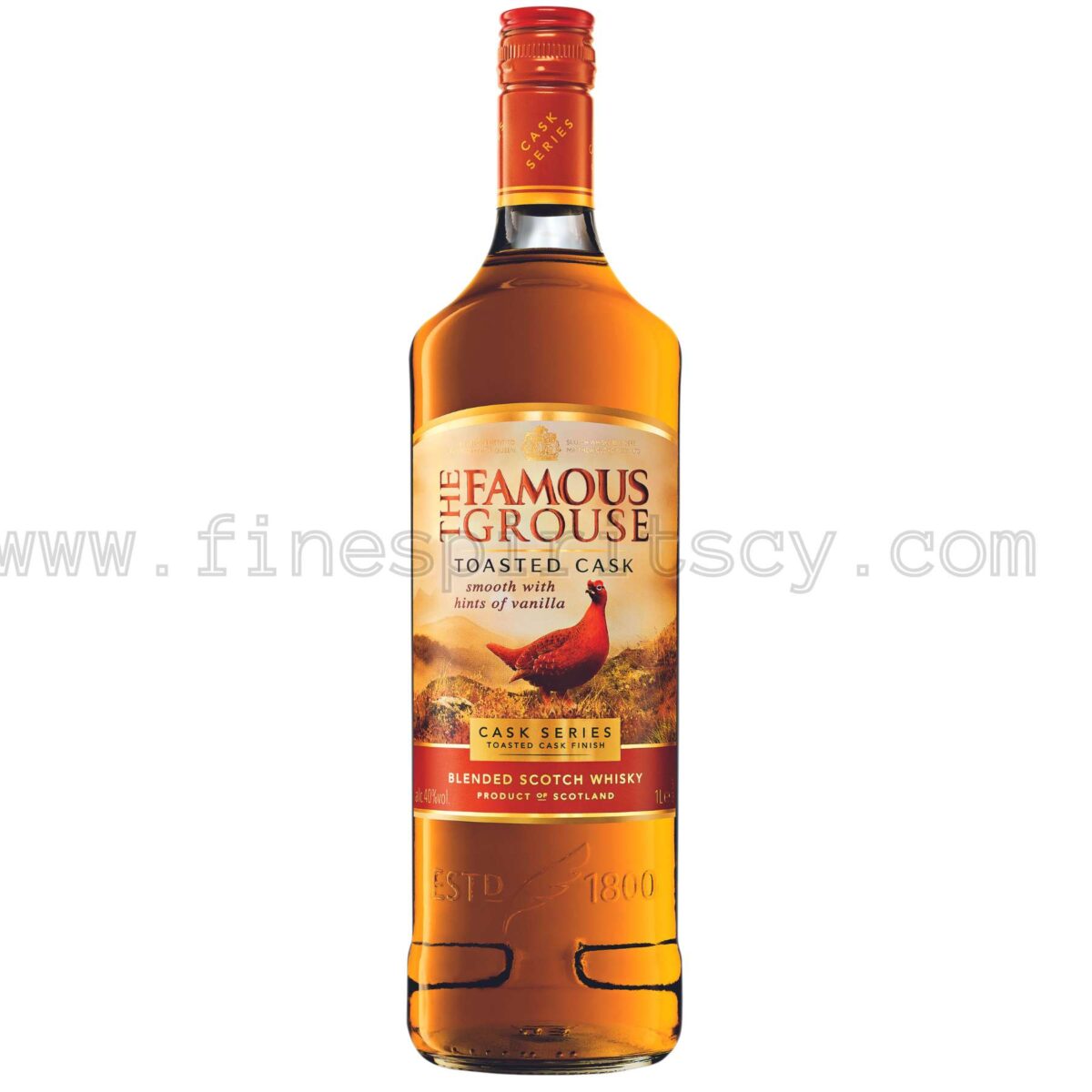 Famous Grouse Toasted Cask 1000ml 100cl 1L Liter Litre Cyprus Price Scotch