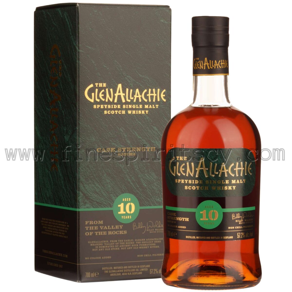 Glenallachie 10 Year Old B8 Batch 8 Whisky Cyprus Price Fine Spirits CY 57.2% 57.2 ABV