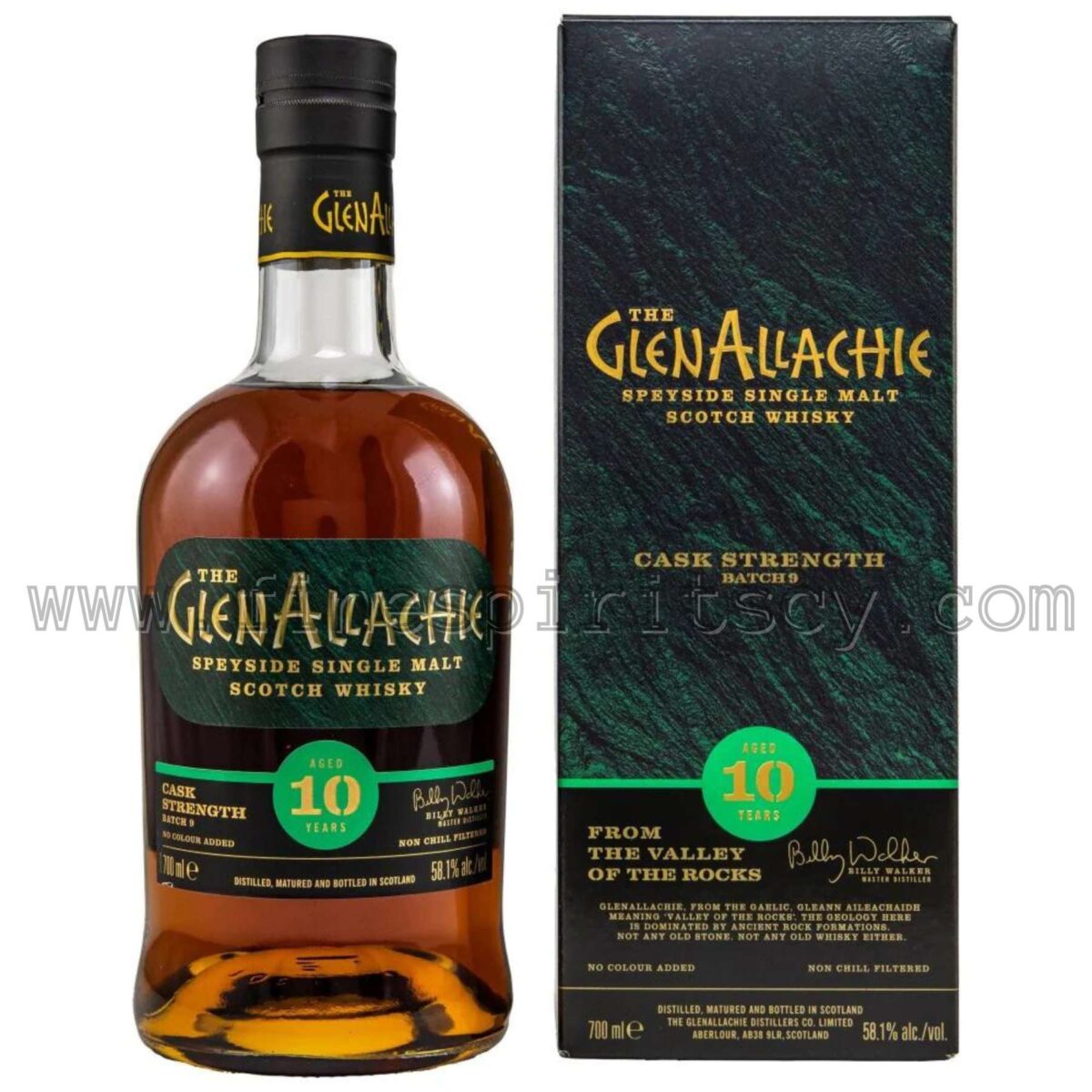 Glenallachie 10 Year Old B9 Batch 9 Whisky Cyprus Price Fine Spirits CY 57.2% 57.2 ABV
