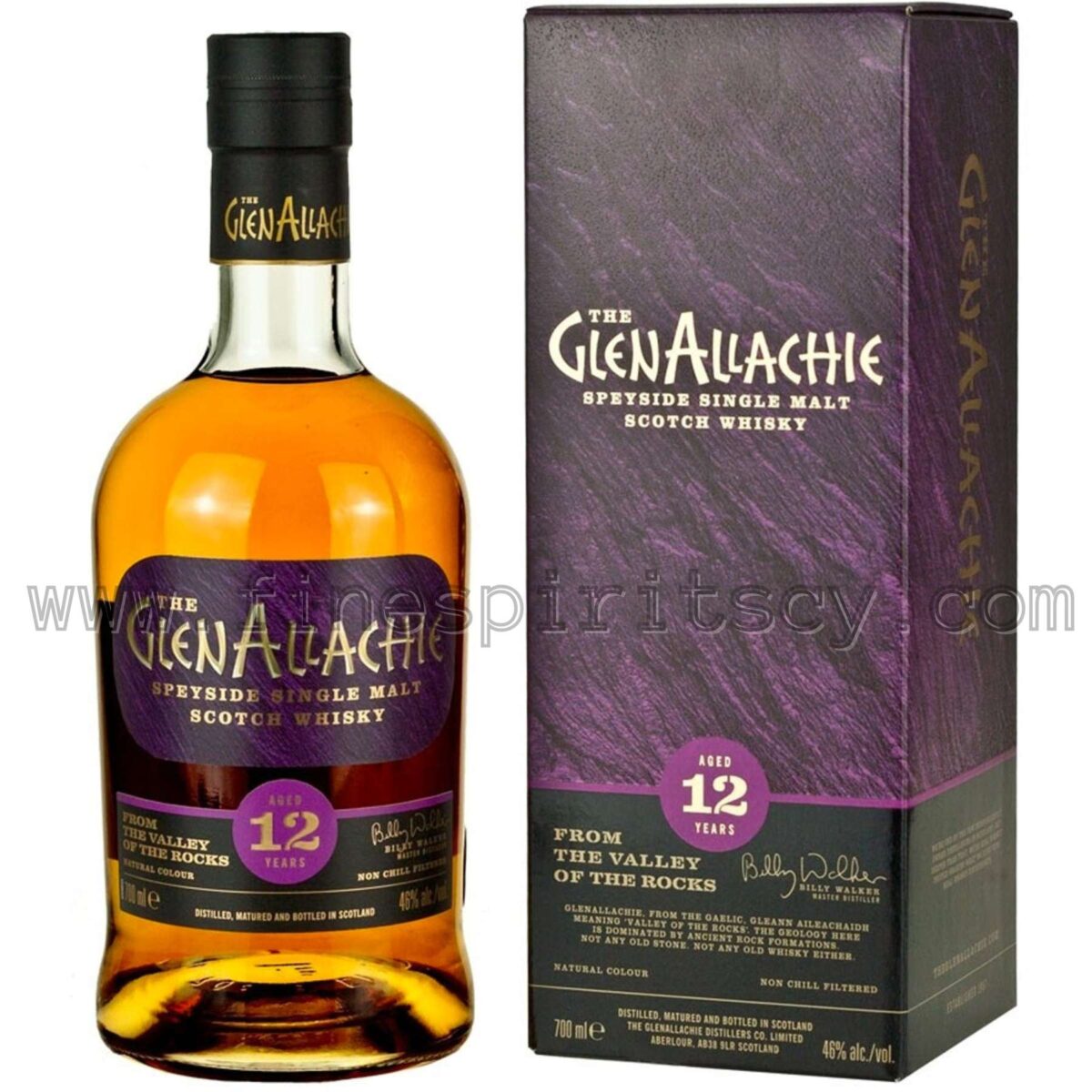 GlenAllachie 12 Year Old Price Cyprus 700ml 70cl 0.7L whisky online whiskey cy