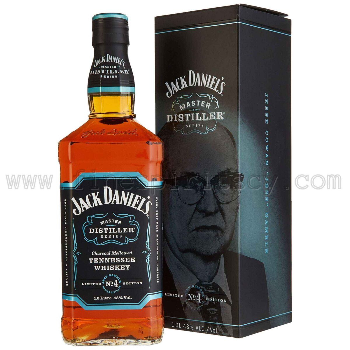 Jack Daniels Master Distiller Number 4 Four 1000ml 100cl 1L Liter Litre CY