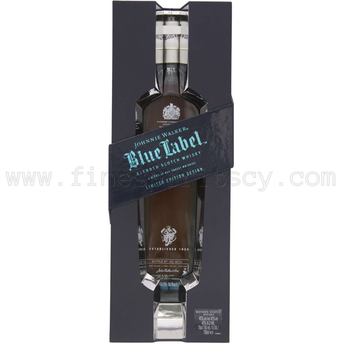 Johnnie Walker Blue Label Limited Edition Design CY Whisky Whiskey Online Cyprus