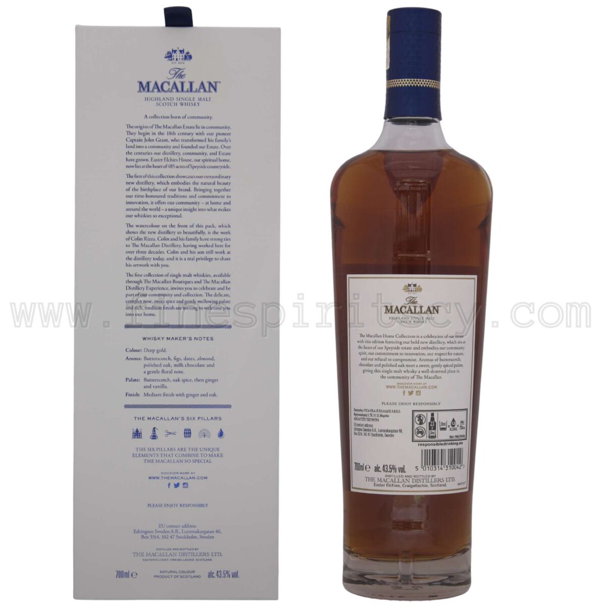 Macallan Home Collection The Distilery Cyprus Price Whiskey Whisky Europe