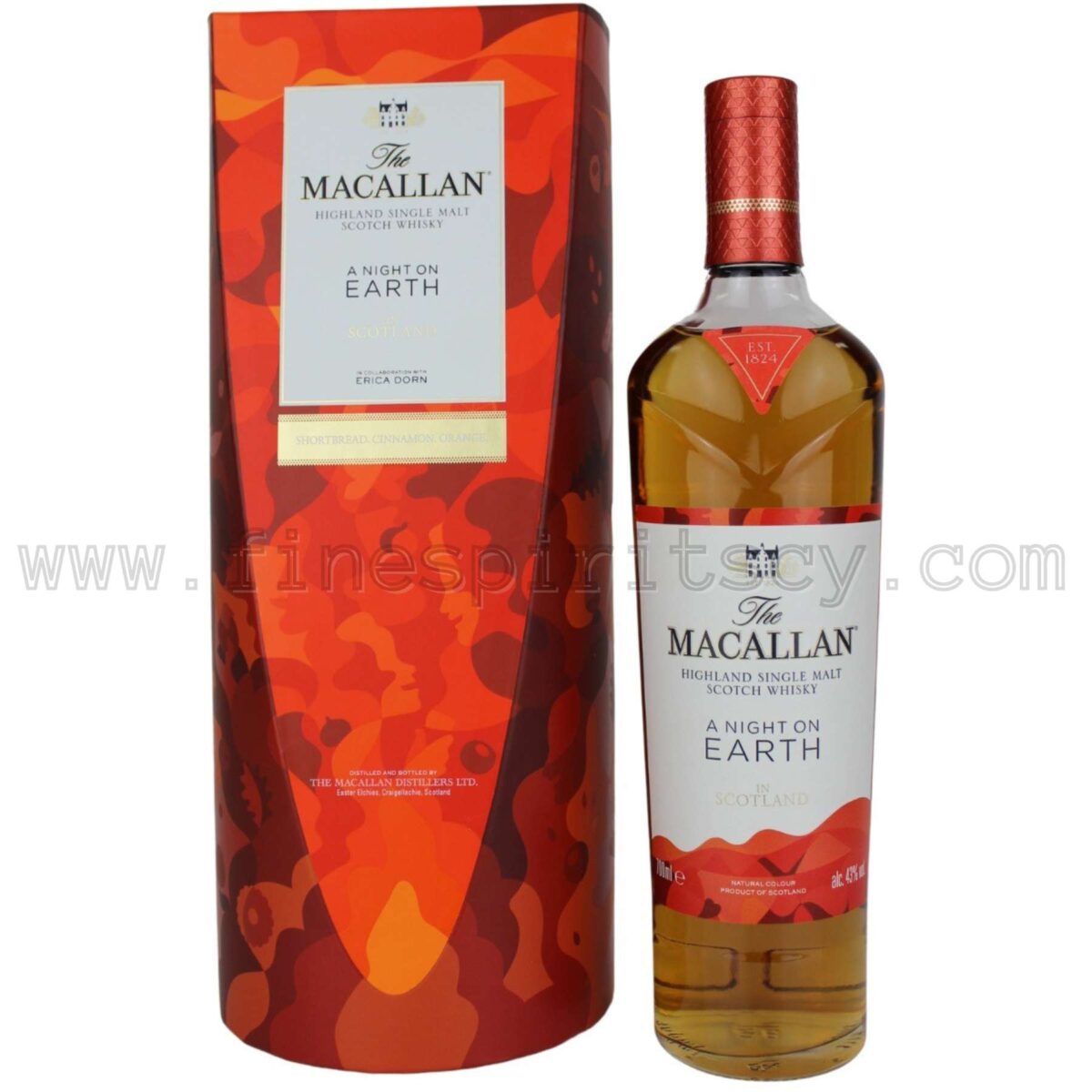 Macallan A Night On Earth In Scotland Cyprus Price Whisky Limited Edition 2022