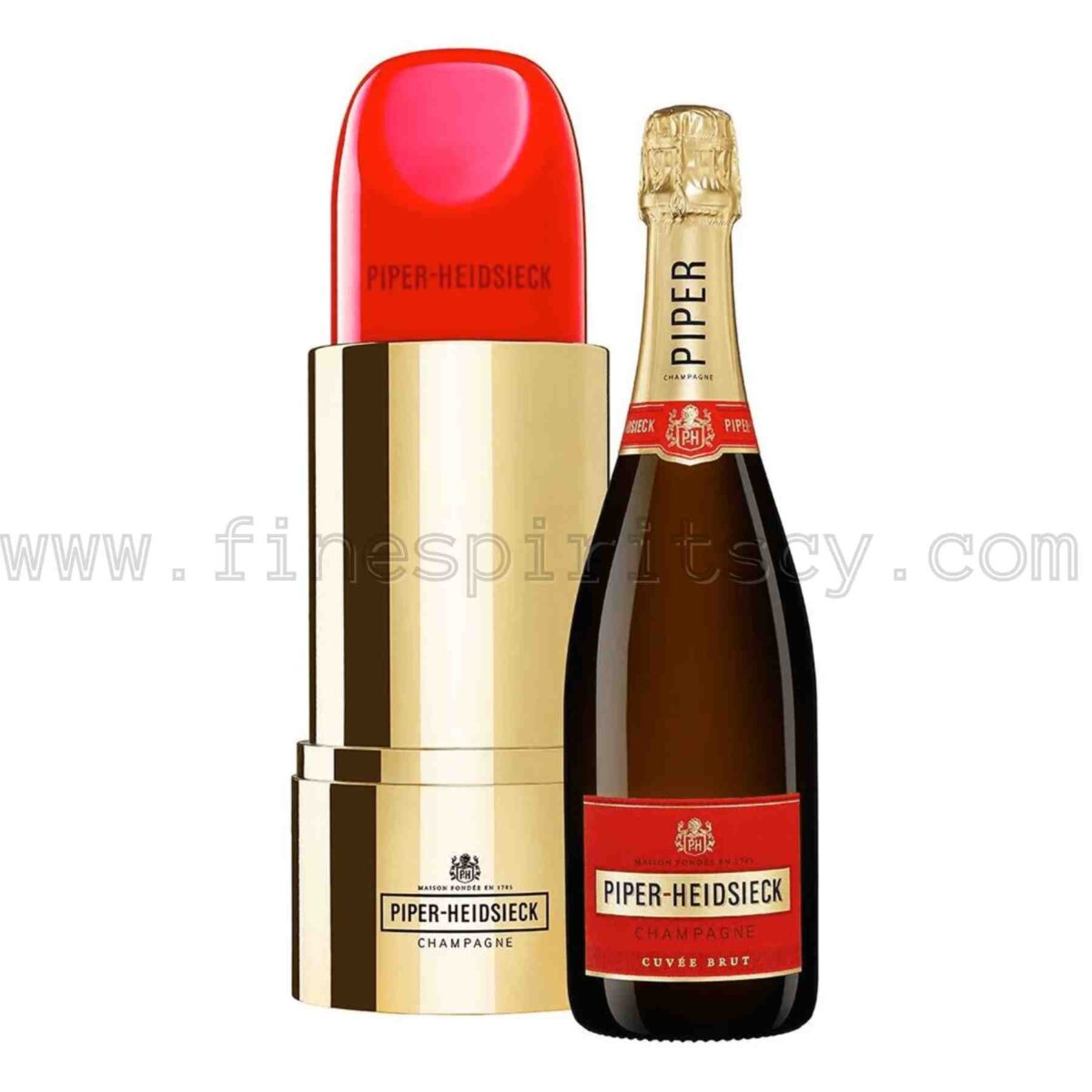 Piper Heidsieck Cuvee Brut Lipstick Edition Gift Idea Cyprus Price Order Online 750ml 75cl 0.75L Limited Edition Release