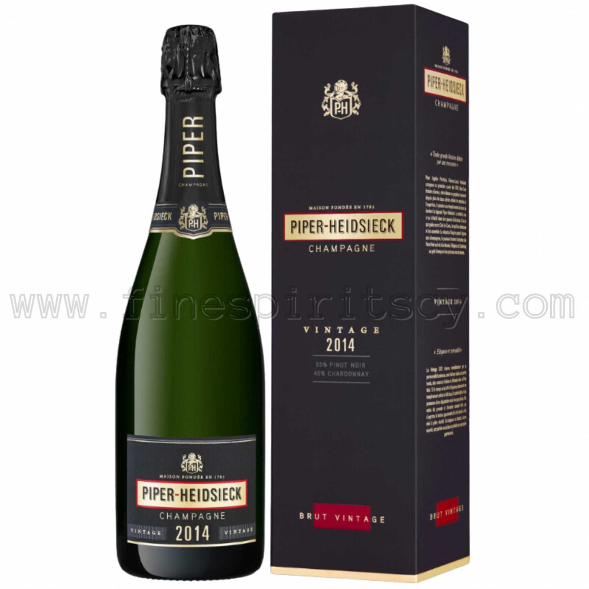 Piper Heidsieck Vintage 2014 Champagne Cyprus Price Order Online Buy Shop