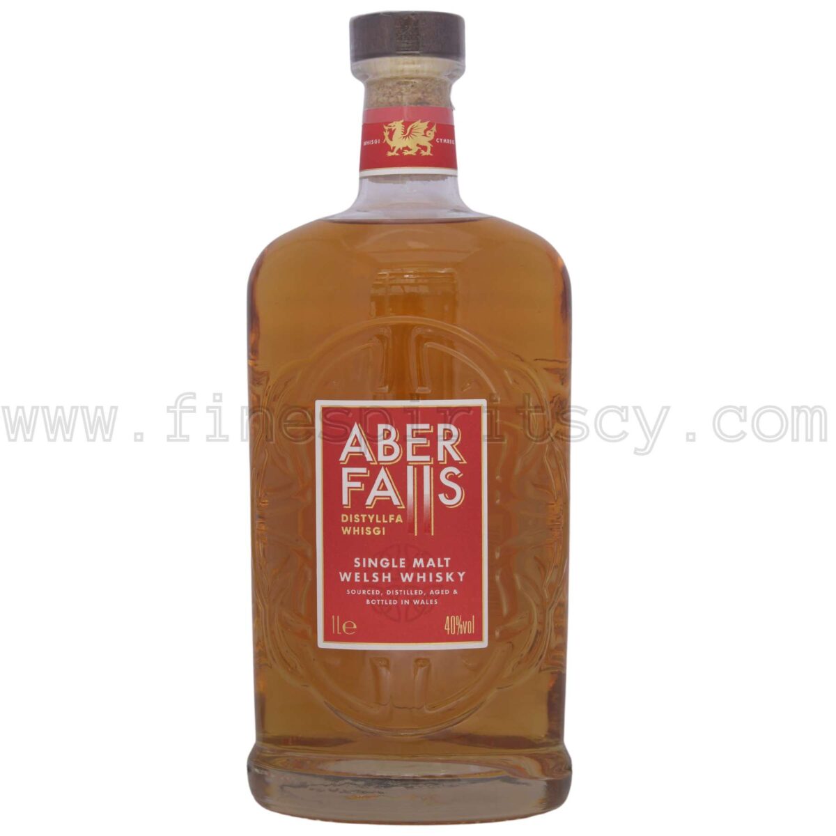 Aber Falls Welsh Whisky Single Malt 1000ml 100cl 1L Liter Litre Whiskey CY