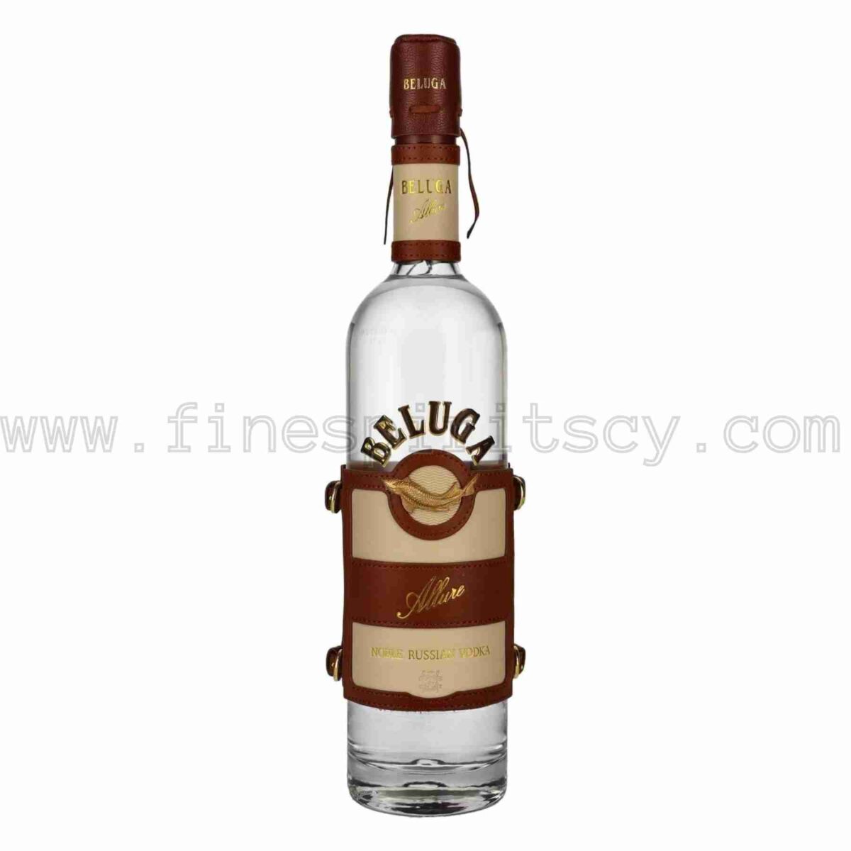Beluga Allure Vodka Leather 700ml 70cl 0.7L Russian Russia Rusky