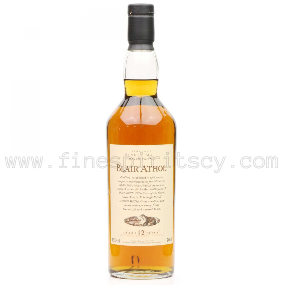 Blair Athol Flora & Fauna 12 Year Old Price Cyprus Whisky Whiskey Shop CY