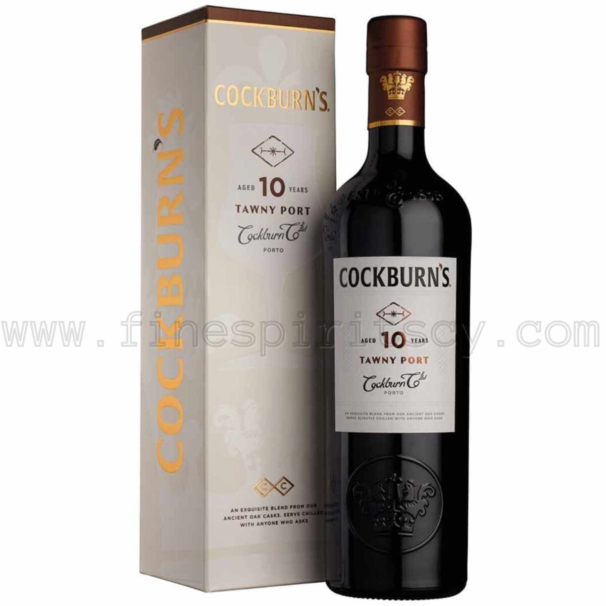 Cockburns 10 Year Old Tawny Port 750ml 75cl 0.75l with box