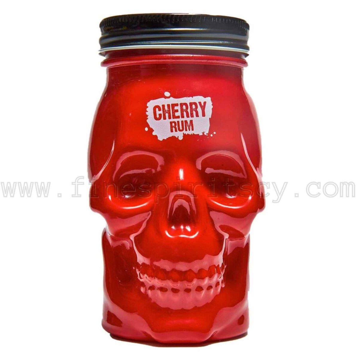 Dead Man's Fingers Cherry Skull Jar Rum 500ml 50cl 0.5L