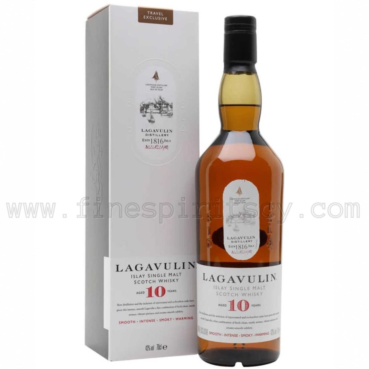 Lagavulin 10 Year Old CY Cyprus Price Fine Spirits Islay Whisky Whiskey Shop