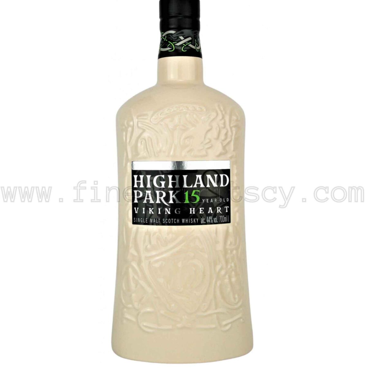 Highland Park 15 Year Old Viking Heart White Bottle