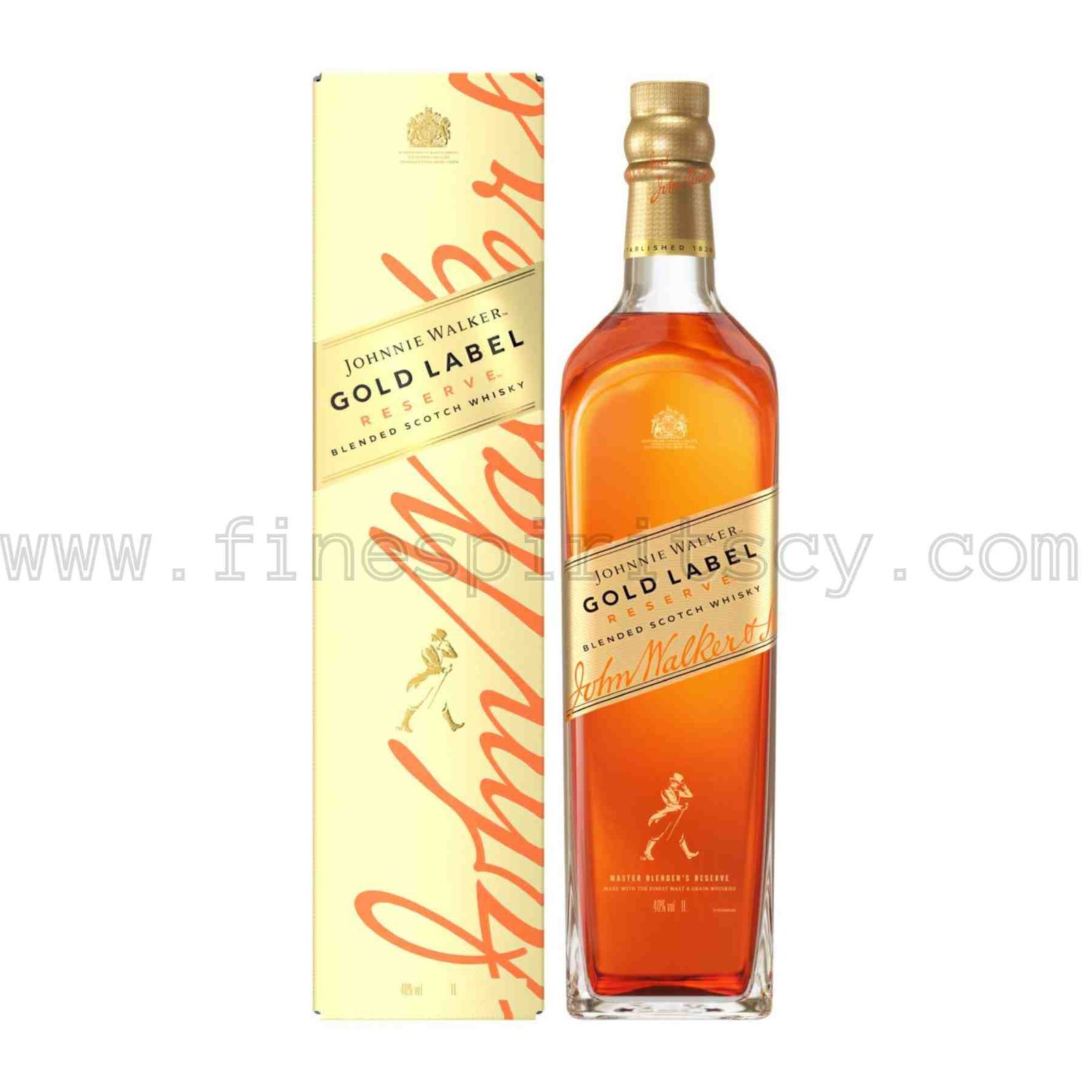 JW Gold 1L FSCY Johnnie Walker Gold Label Reserve 1000ml 100cl 1L Liter Litre