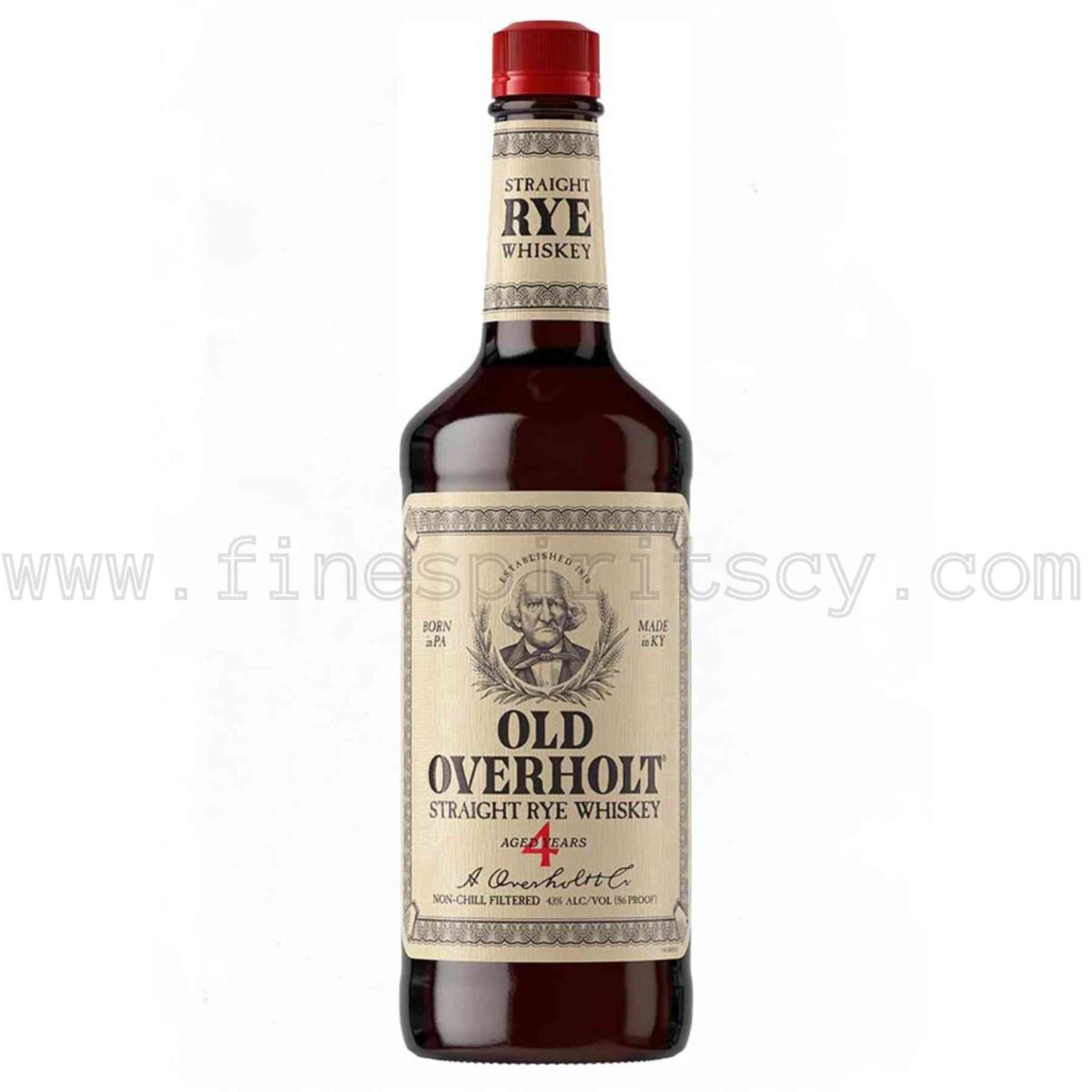 Old Overhold 4 Year Old Straight Rye Whiskey