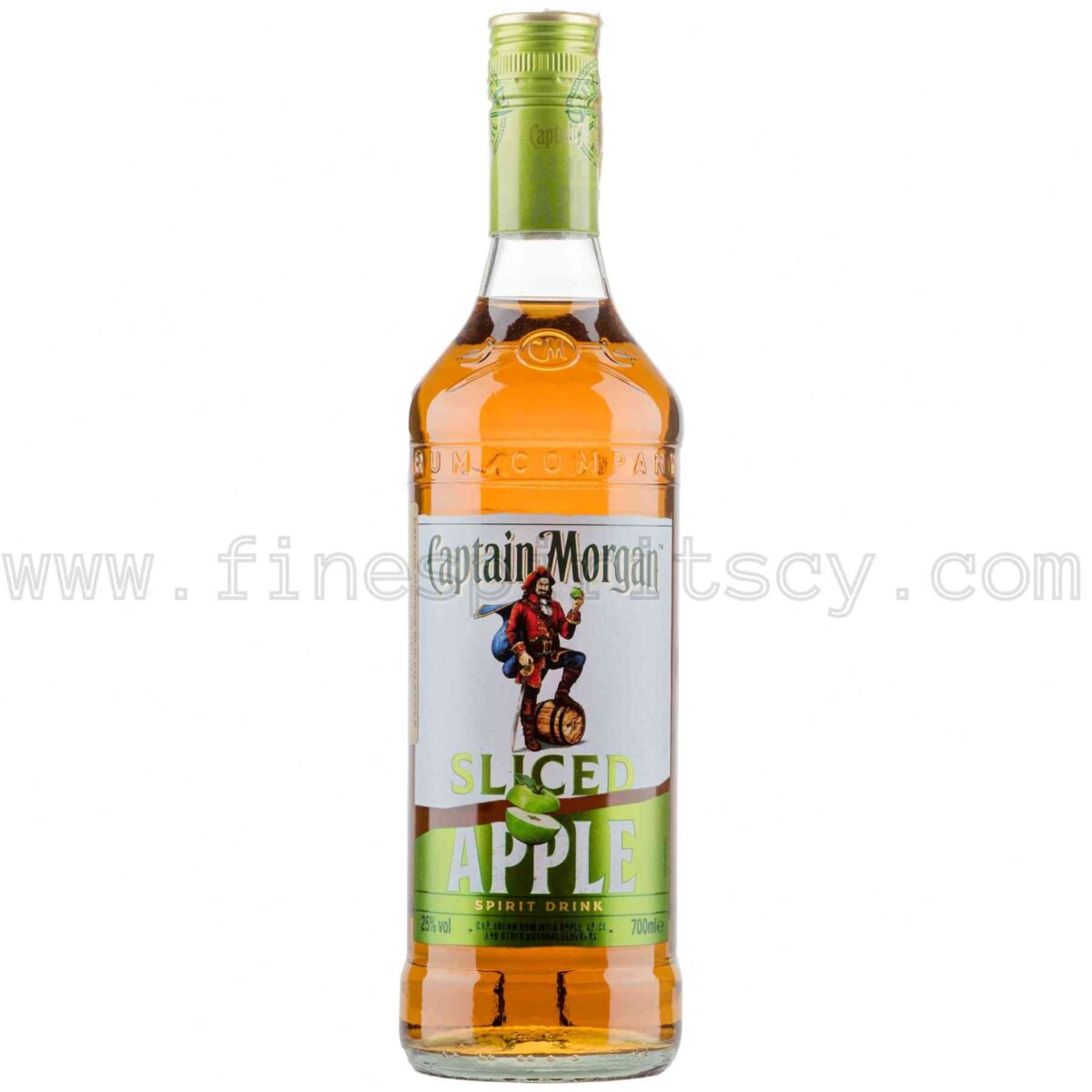 Captain Morgan Sliced Apple Rum Liqueur 700ml 70cl 0.7L