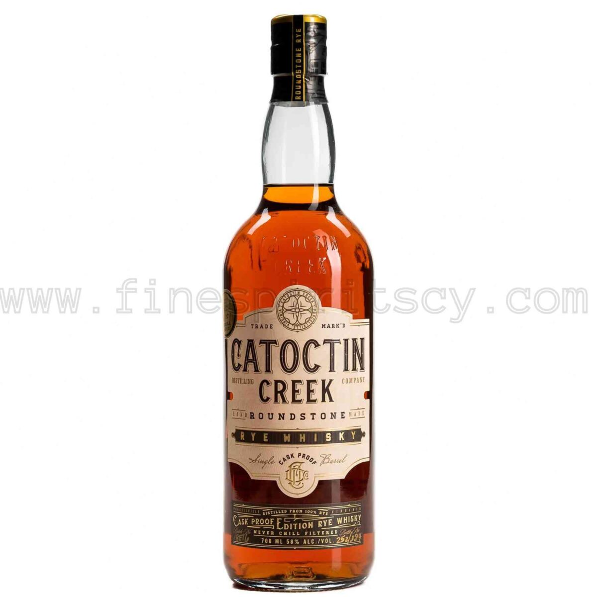 Catoctin Creek Roundstone Rye Whiskey Cask Proof Edition