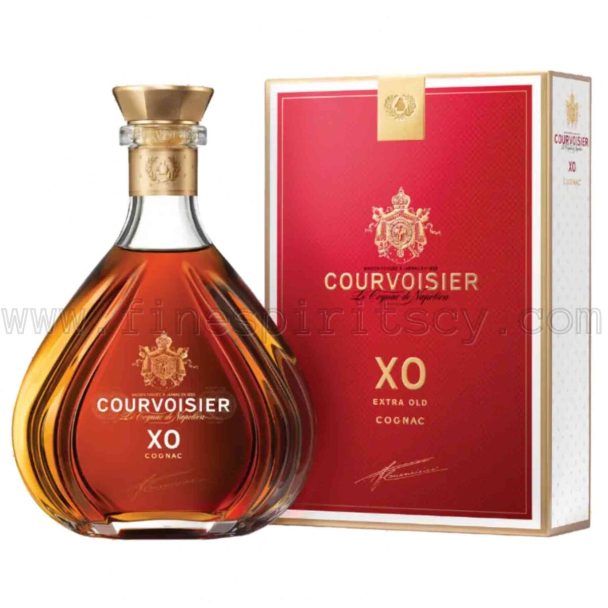 Courvoisier XO 1000ml 100cl 1L Liter Litre Extra Old Cognac