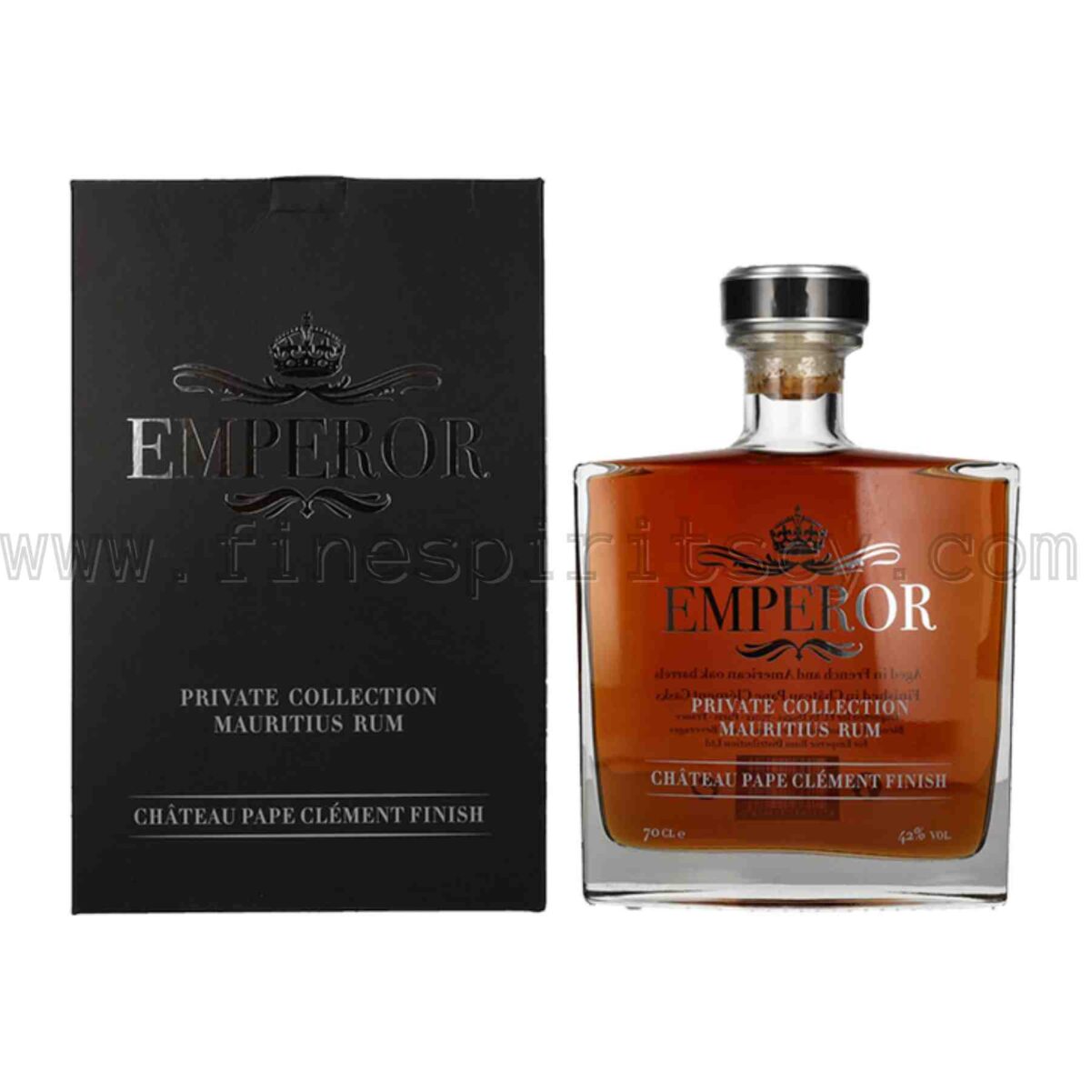 Emperor Private Collection Chateau Pape Clement Finish Mauritius Rum 700ml 70cl 0.7L 42%