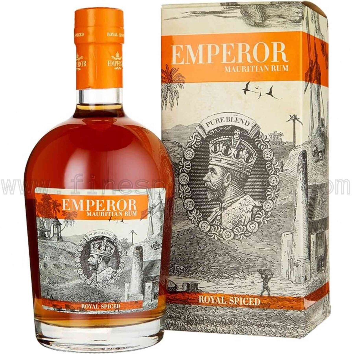 Emperor Royal Spiced Mauritian Rum 700ml 70cl 0.7L