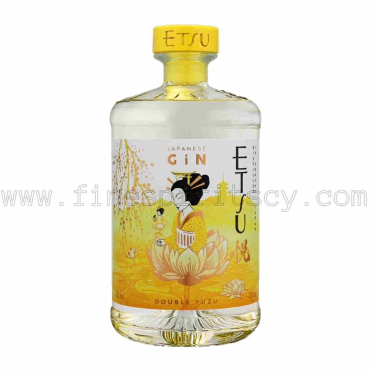 Etsu Double Yuzu Japanese Gin 700ml 70cl 0.7L