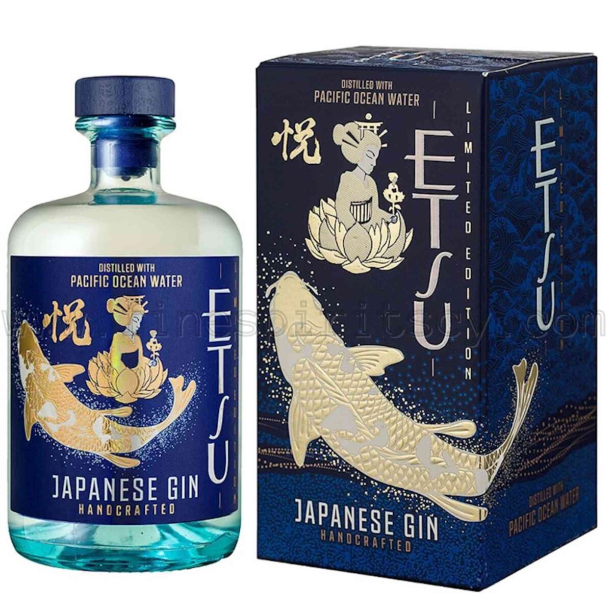 Etsu Pacific Ocean Water Gin 700ml 70cl 0.7L