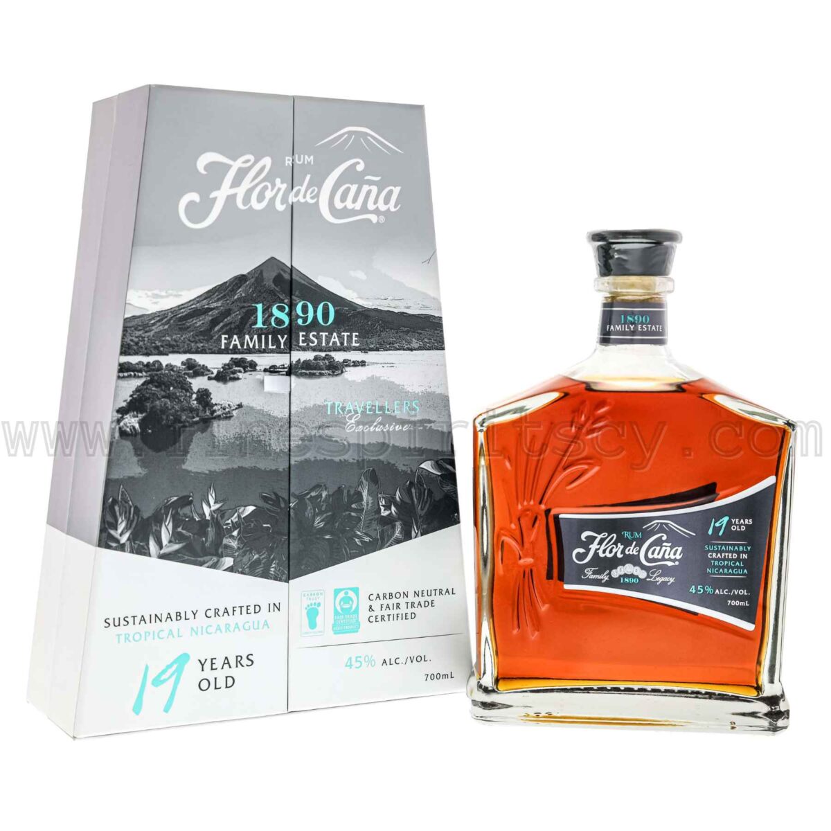 Flor De Cana 19 Year Old Travelers Exclusive Travel Edition Limited